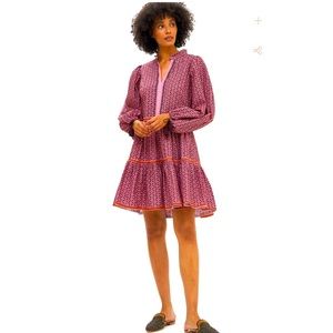 Oliphant Long Sleeve Yoke Dress